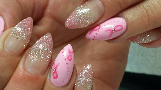 10 Inspiring Breast Cancer Awareness Nail Designs