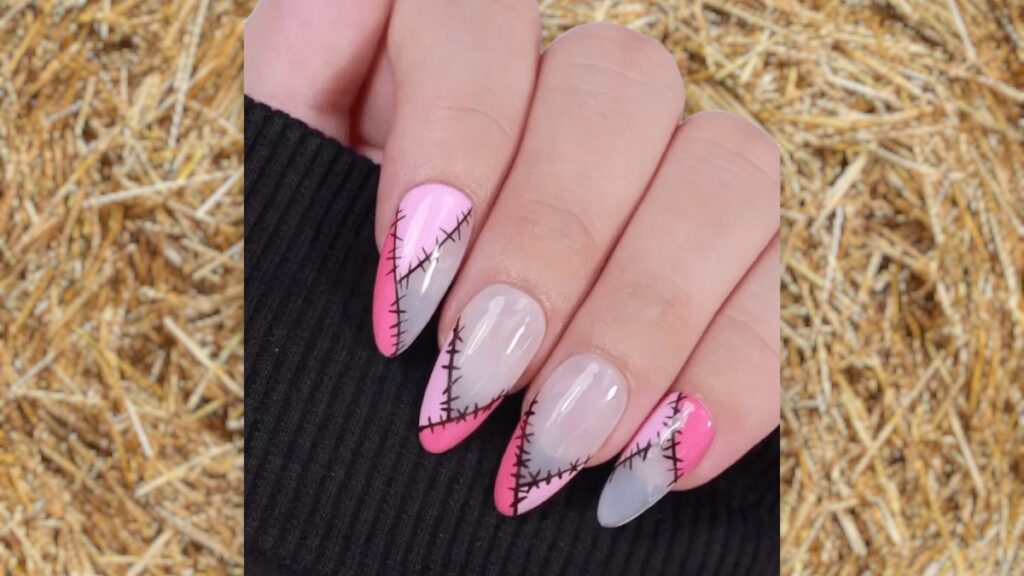Create Stunning Barbiecore Scarecrow Nails This Halloween
