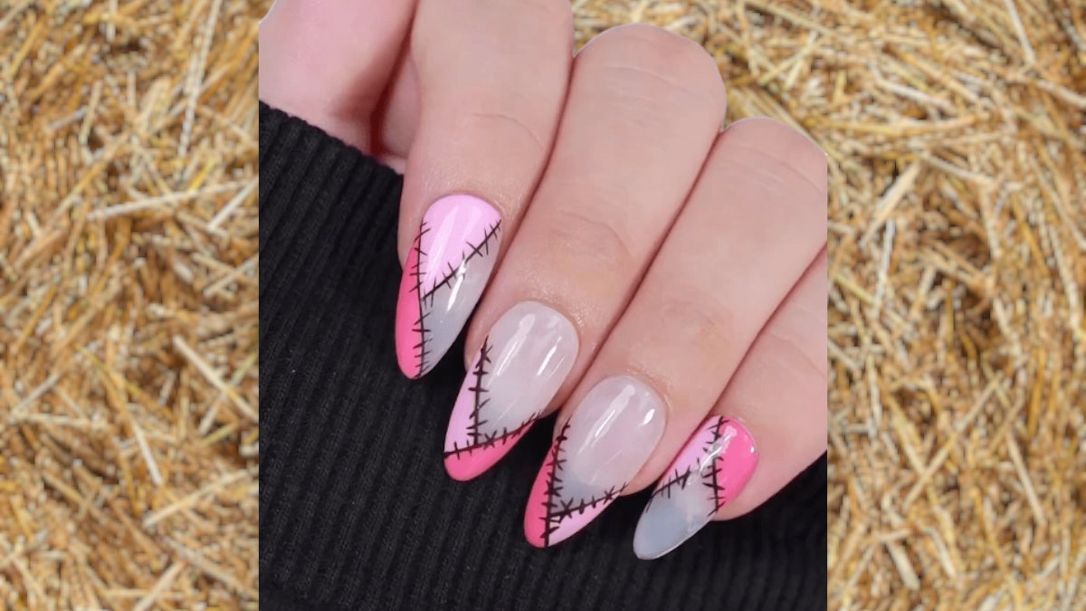 Create Stunning Barbiecore Scarecrow Nails This Halloween