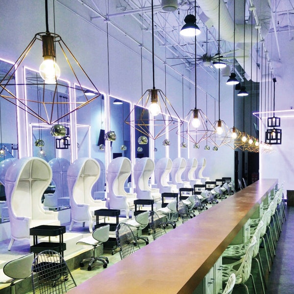 Savvy Salon: Black File Nails in Fountain Valley, CA