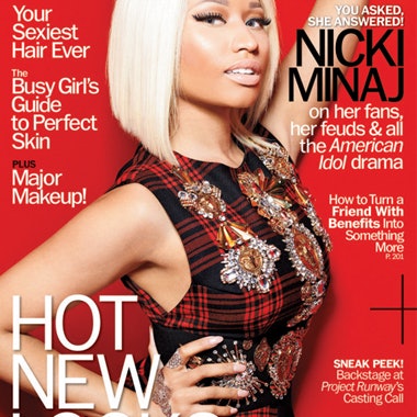 Celebrity Nails: Nicki Minaj’s Punk Nails for Fall