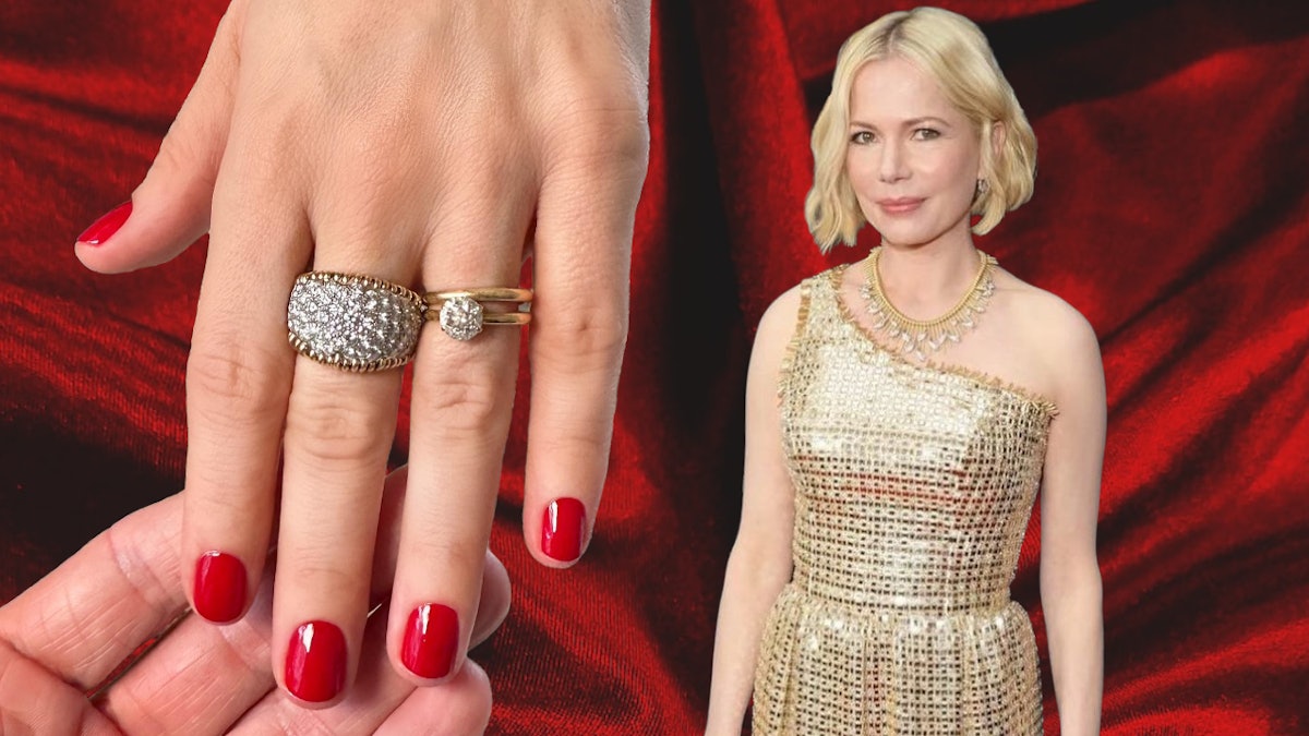 How To: Michelle Williams' Stunning Red French Manicure