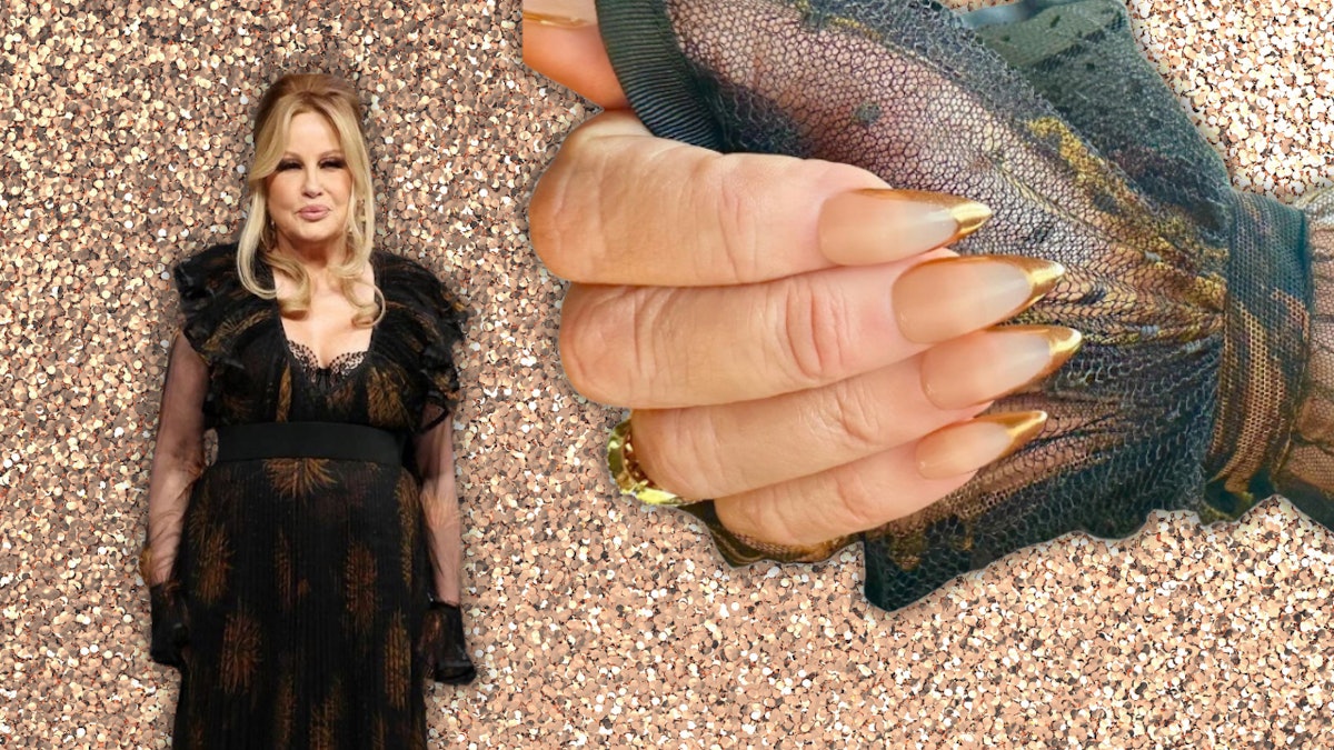 Create Jennifer Coolidge's Bronze French Tips