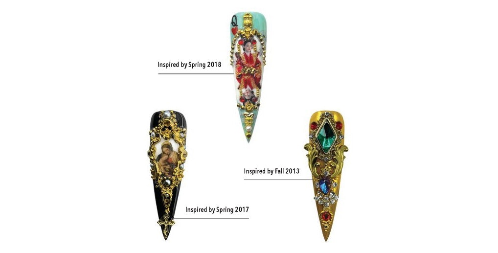 3 Lush Dolce & Gabbana Nail Looks That Wow
