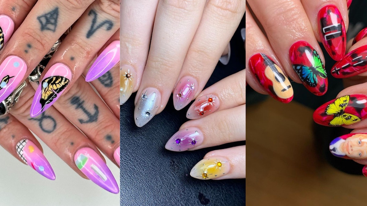 8 Music-Inspired Nail Sets for Concert Lovers