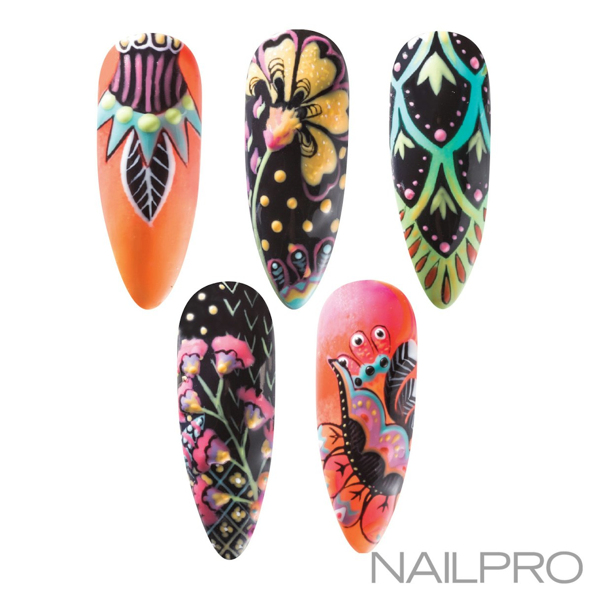 Nail Art Inspired by India’s Spice Markets