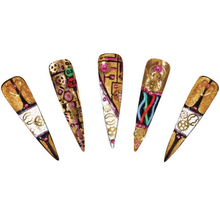 Star Wars-Inspired Nails by Oluwafemi Oniyitan