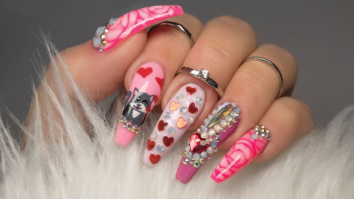6 Valentine's Day Nail Art Looks To Fall In Love With